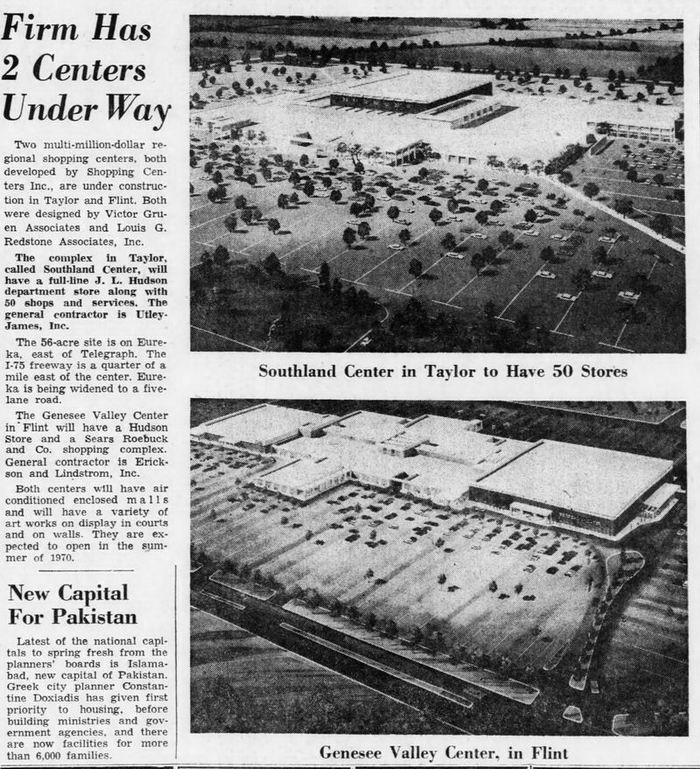 Southland Center - Oct 1968 Article On Opening (newer photo)